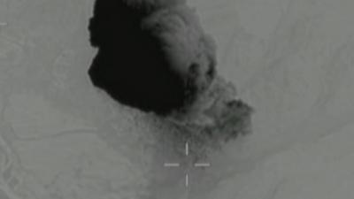 MOAB detonates