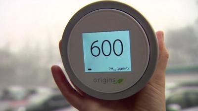 Air pollution monitor