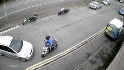 Scooter crash