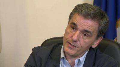 The Greek deputy foreign minister, Euclid Tsakalotos