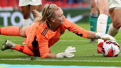 NI goalkeeper Jackie Burns