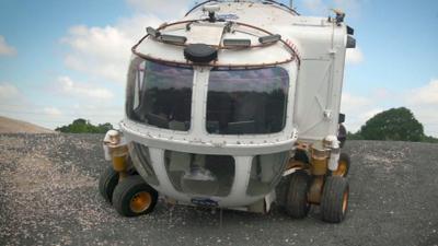 A Nasa moon buggie