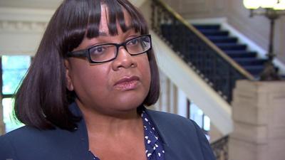 Shadow health secretary Diane Abbott