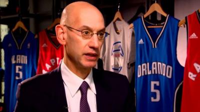 NBA commissioner Adam Silver