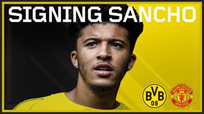 Borussia Dortmund's Jadon Sancho