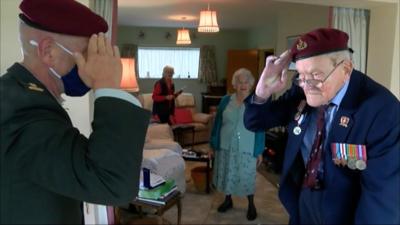 Arnhem veteran receives Dutch medal