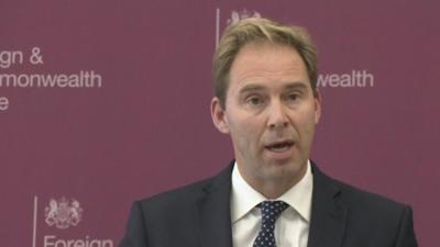 Foreign Minister Tobias Ellwood