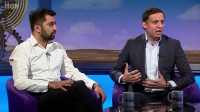 Humza Yousaf and Anas Sarwar