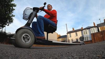 The man who set a record for world's fastest shed and wheelbarrow takes on new challenge.