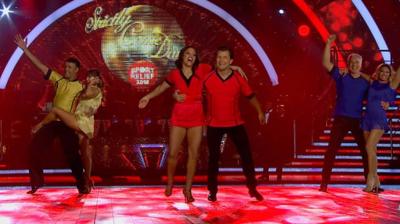 BBC Sport Relief does Strictly Come Dancing