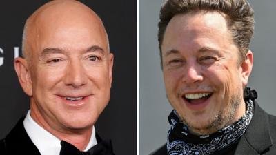 Elon Musk, Jeff Bezos