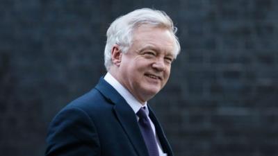 Former Brexit Secretary David Davis