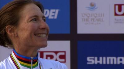 Neben wins world time trial in Doha