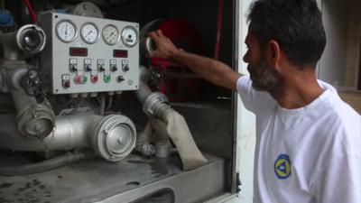 A fireman with the Syria Civil Defence in rebel-held Aleppo describes what its like saving lives with limited equipment