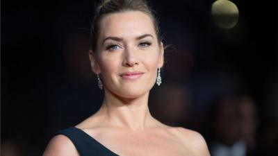 Kate Winslet smiles at the London Film Festival promoting Steve Jobs in October 2015