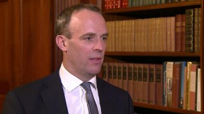 Foreign Secretary Dominic Raab