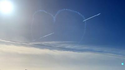 The Red Arrows display team moved to RAF Waddington last year, following the closure of RAF Scampton.