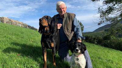 Neil Powell and dogs