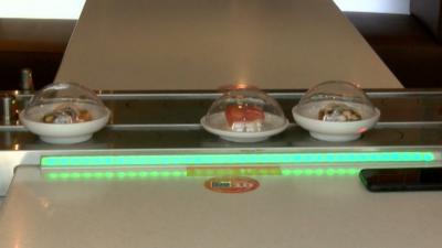 Yo! Sushi conveyor belt