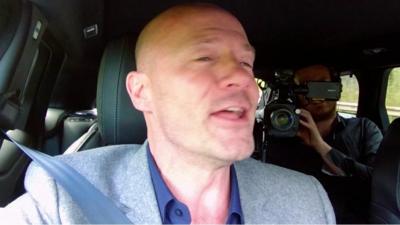 Alan Shearer singing