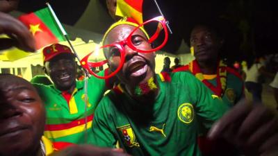 Cameroon fans