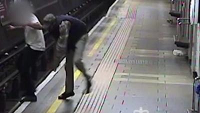 CCTV of attack