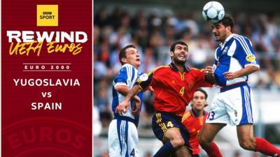 Yugoslavia v Spain - Euro 2000