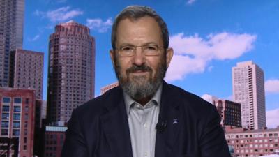 Ehud Barak speaks to the BBC