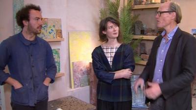 Will Gompertz talks to two members of art collective Assemble