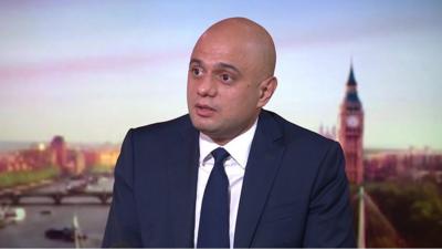 Health Secretary Sajid Javid