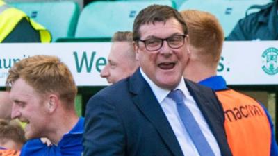 St Johnstone manager Tommy Wright