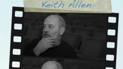 Keith Allen graphic