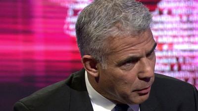 Yair Lapid, the leader of Israel's Yesh Atid party