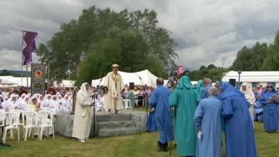 The National Eisteddfod in Abergavenny