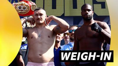 Oleksandr Usyk v Daniel Dubois