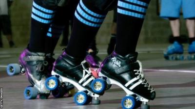 Roller Derby Skaters