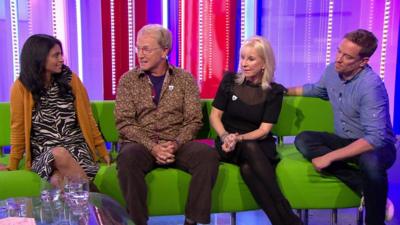 Former Blue Peter presenters on The One Show