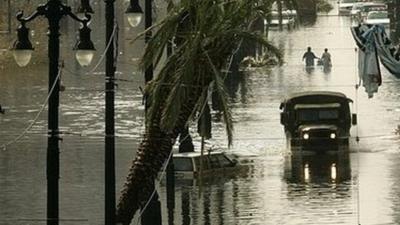 Flooding in New Orleans - file image