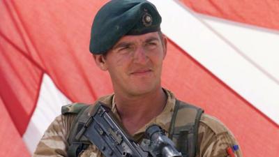 Sgt Alexander Blackman in uniform