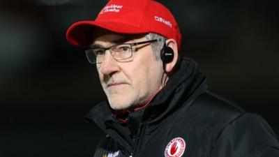 Tyrone manager Mickey Harte