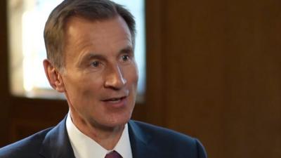 Chancellor Jeremy Hunt