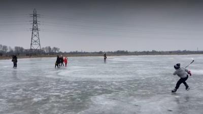 Fenland skating