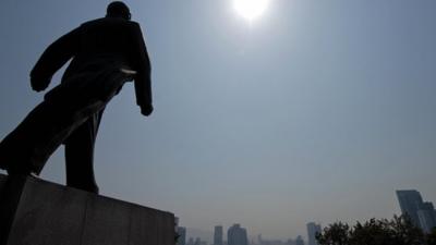 A statue in Shenzhen of Deng Xiaoping, the man who transformed China's economy