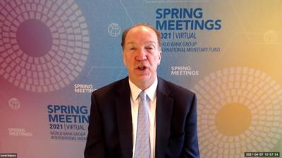 World Bank president David Malpass