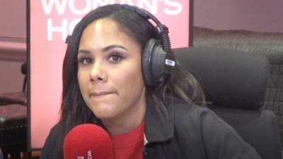 Football and sports commentator, Alex Scott