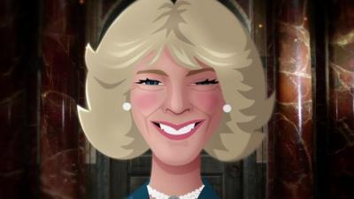 Animation of the Duchess of Cornwall