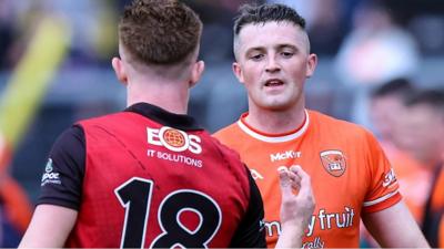 Armagh reaction: Ciarán McKeever