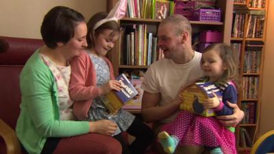 Ben Ashworth and his family