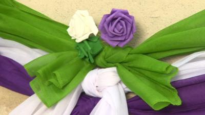 Suffragette colours