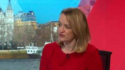 BBC political editor Laura Kuenssberg